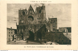 CPA Lyon Il Y A Cent Ans-Saint Jean,Cathédrale De Lyon-35       L2210 - Autres & Non Classés