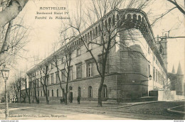 CPA Montpellier-Boulevard Henri IV-Faculté De Médecine-Timbre     L2201 - Montpellier