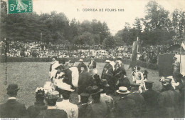 CPA Corrida De Fours 1908-3-Timbre     L2198 - Sonstige & Ohne Zuordnung