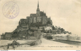 CPA Le Mont Saint Michel-Vue Générale-Timbre    L2313 - Le Mont Saint Michel