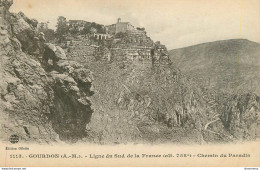 CPA Gourdon-Chemin Du Paradis    L2312 - Gourdon