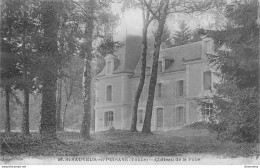 CPA St Sauveur En Puisaye-Château De La Folie-56-Timbre-En L'état      L2296 - Saint Sauveur En Puisaye