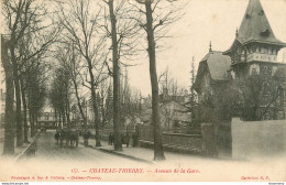 CPA Chateau Thierry-Avenue De La Gare-69-Timbre      L2294 - Chateau Thierry