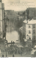 CPA Paris Inondé-Aspect De La Rue Gros Et De La Rue Boulainvilliers    L2283 - De Overstroming Van 1910