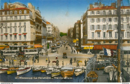 CPA Marseille-La Canebière-18-Timbre    L2280 - Canebière, Stadtzentrum