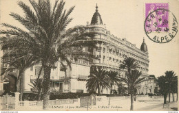 CPA Cannes-Hotel Carlton-Timbre    L2280 - Cannes