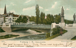 CPA Freiburg I. Bresgau-Kaiserbrücke-Timbre     L2275 - Freiburg I. Br.