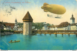 CPA Luzern-Wasserturm Mit Ballon-Timbre      L2269 - Lucerne