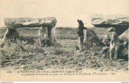 CPA De Saint Pol De Léon à Roscoff-Les Dolmens De Caravel-1234      L2269 - Sonstige & Ohne Zuordnung