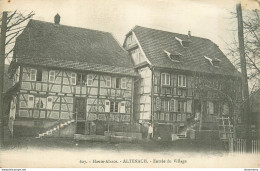 CPA Haute Alsace-Altenach-Entrée Du Village-627      L2268 - Andere & Zonder Classificatie