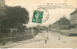 CPA Guines-Carrefour Du Calvaire-7-Timbre    L2253 - Guines