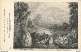 CPA Les Maitres De L'Estampe-L'ile Enchantée-Oeuvre De Watteau-313      L2403 - Peintures & Tableaux