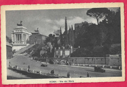 ROMA - VIA DEL MARE - FORMATO PICCOLO - EDIZ. ORIGINALE S.A.F. - SCROCCHI ANNO XIX - NUOVA - Andere & Zonder Classificatie