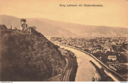 CPA Burg Lahneck Mit Niederlahnstein      L2401 - Other & Unclassified