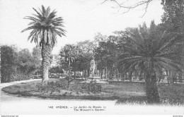 CPA Hyères-Le Jardin Du Musée-142-RARE      L2400 - Hyeres