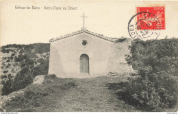 CPA Gréoux Les Bains-Notre Dame Du Désert-Timbre    L2393 - Gréoux-les-Bains