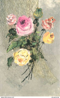 CPA Illustration Fleurs      L2386 - Flores
