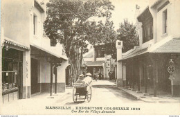 CPA Marseille-Exposition Coloniale 1922-Une Rue Du Village Annamite       L2183 - Kolonialausstellungen 1906 - 1922