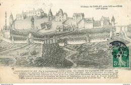 CPA Château De Carlat Près Vic Sur Cère-Timbre    L2382 - Carlat