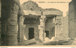 CPA Thèbes-Le Temple De Der Médineh-22    L2381 - Andere & Zonder Classificatie
