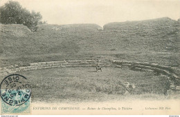 CPA Environs De Compiègne-Ruines De Champlieu,le Théâtre-Timbre    L2332 - Compiegne