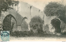 CPA Environs De Compiègne-Ruines De Champlieu,la Nef De L'église-Timbre    L2332 - Compiegne