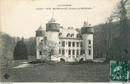 CPA Cantal-Marmanhac-Château De Sedaiges-Timbre    L2332 - Autres & Non Classés