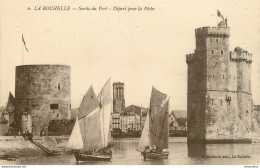 CPA La Rochelle-Sortie Du Port-Départ Pour La Pêche-6     L2328 - La Rochelle