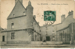 CPA Etampes-Maison D'Anne De Pisseleu-510-Timbre     L2321 - Etampes