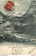 CPA Grindelwald Und Die Fiescherhörner-Timbre      L2320 - Grindelwald