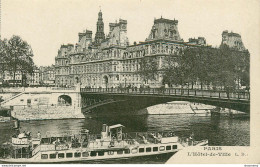 CPA Paris-L'hôtel De Ville   L2316 - Andere Monumenten, Gebouwen