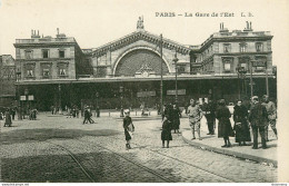 CPA Paris-La Gare De L'Est   L2316 - Metro, Stations