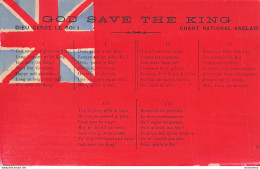 CPA God Save The King-Chant National Anglais      L2444 - Otros & Sin Clasificación