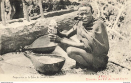 CPA Afrique-Missions Des Pères Du Saint Esprit-Préparation De La Bière De Canne à Sucre      L2442 - Sin Clasificación