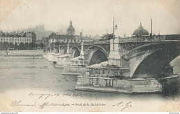 CPA Lyon-Pont De La Guillotière-Timbre     L2420 - Altri & Non Classificati