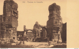 CPA Roma-Rome-Thermes De Caracalla-552       L2409 - Other Monuments & Buildings