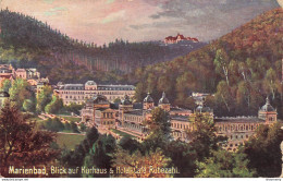 CPA Marienbad,blick Auf Kurhaus-Hotel Café Rübezahl      L2405 - Czech Republic