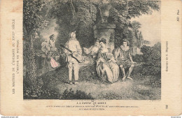 CPA Les Maitres De L'Estampe-La Partie Quarrée-Oeuvre De Watteau-288      L2403 - Schilderijen