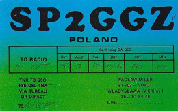 AK 210626 QSL - Poland - Sopot - Radio Amatoriale