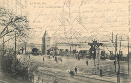 Postcard Germany Hamburg St. Pauli Landungsbrucke - Other & Unclassified