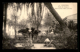 ALGERIE - CHERCHELL - JARDIN PUBLIC - BUSTE DE CAVAIGNAC - Sonstige & Ohne Zuordnung