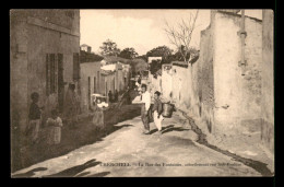 ALGERIE - CHERCHELL - RUE DES FONTAINES ACTUEL RUE SIDI-BRAHIM - Otros & Sin Clasificación