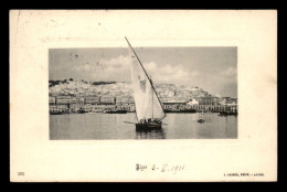 ALGERIE - ALGER - VOILIER ET LA VILLE - EDITEUR GEISER - Algerien