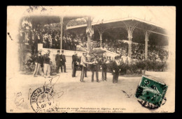 ALGERIE - ALGER - VISITE PRESIDENTIELLE AVRIL 1903 - DECORATION DES OFFICIERS - EDITEUR GEISER - Algerien