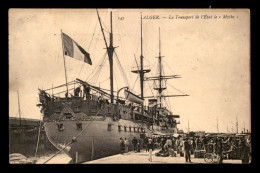 ALGERIE - ALGER - BATEAU TRANSPORT DE L'ETAT LE MYTHO - Algiers