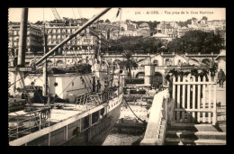 ALGERIE - ALGER - VUE PRISE DE LA GARE MARITIME - Algeri