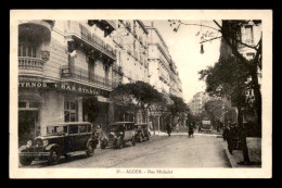 ALGERIE - ALGER - RUE MICHELET - BAR CYRNOS - AUTOMOBILES ANCIENNES - Algeri