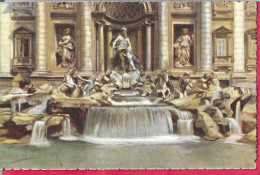 ROMA - FONTANA DI TREVI - FORMATO PICCOLO - EDIZ. ORIGINALE SCROCCHI  - NUOVA - Fontana Di Trevi