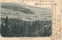 Postcard Germany Blick Vom Spitzberg - Other & Unclassified