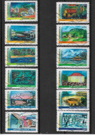 FRANCE 2011 - Adhésif  N°YT 636 A 647 - Used Stamps